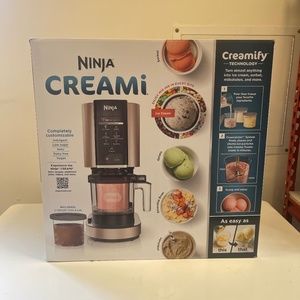 NWT Ninja Creami 7 in 1 Ice Cream Maker NC301